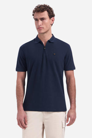 regular polo donkerblauw