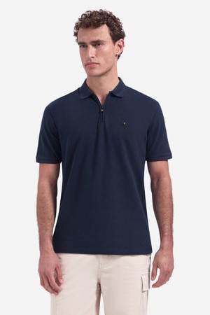 regular polo donkerblauw
