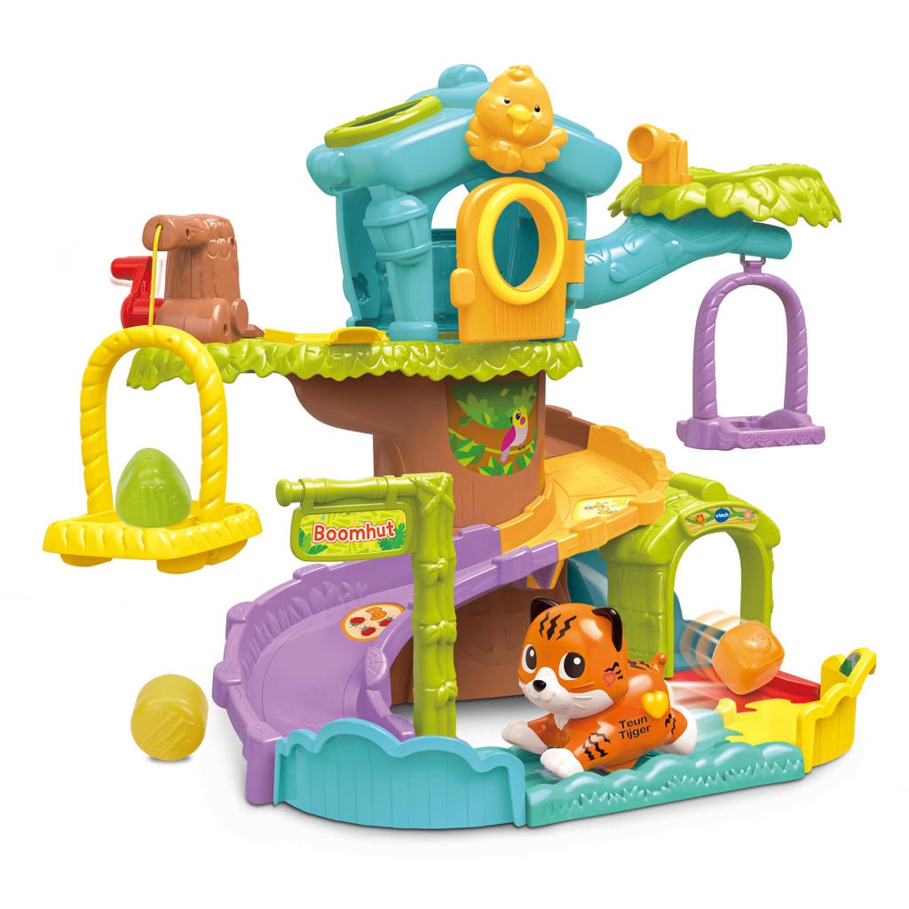 VTech Rol & Dol Dieren Boomhut + Teun Tijger