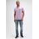Butcher of Blue regular fit T-shirt met backprint en print - lichtpaars