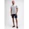 Butcher of Blue regular fit T-shirt met backprint - grijs gemêleerd