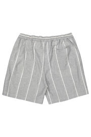thumbnail: Butcher of Blue regular fit gestreepte casual short met elastische boord - alaska blauw