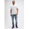 Butcher of Blue regular fit T-shirt met backprint - titan wit