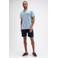Butcher of Blue regular fit T-shirt met backprint - lichtblauw