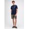 Butcher of Blue regular fit T-shirt met backprint - donkerblauw