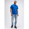 Butcher of Blue regular fit T-shirt met backprint - blauw