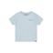 Daily7 T-shirt met backprint lichtblauw