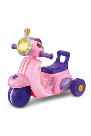 2-in-1 Loopscooter roze