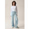 Lois Palazzo high waist wide leg jeans light blue denim