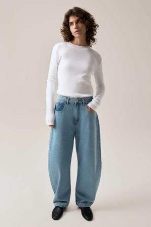 Dali barrel jeans light blue denim