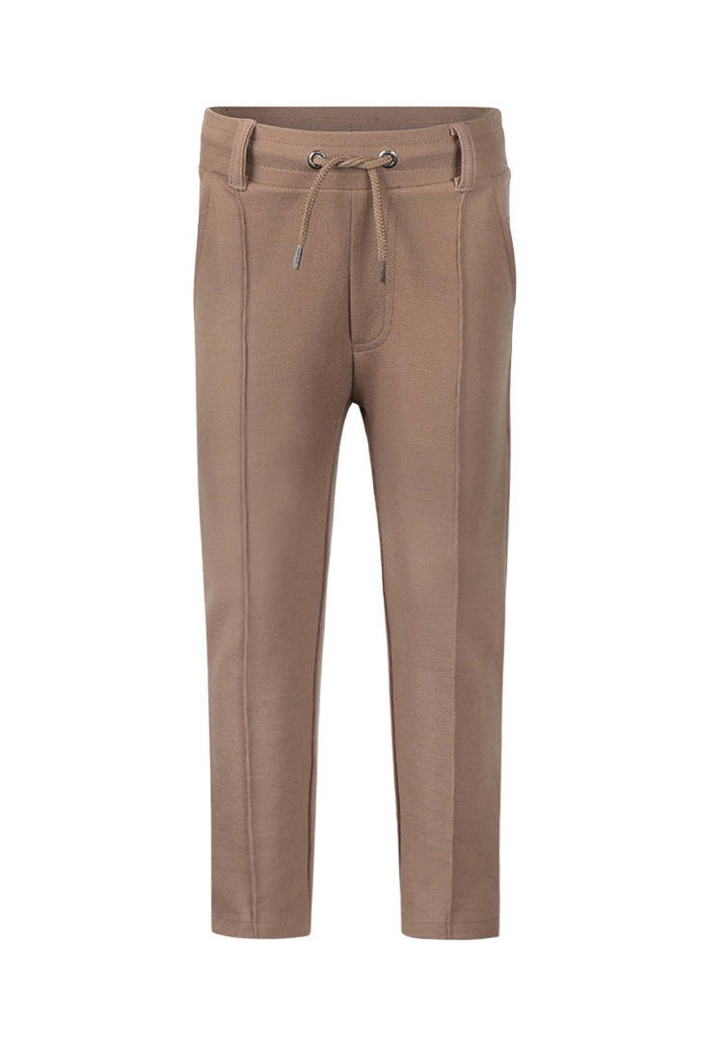 Koko Noko regular fit casual broek - bruin