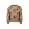 Koko Noko rechtvallende sweater met print - zand