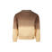 Koko Noko rechtvallende tie-dye sweater - bruin/geel