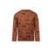 Koko Noko rechtvallende longsleeve met print - donker oranje
