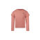 Koko Noko rechtvallende longsleeve met ruches - roze