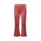 Koko Noko fluwelen flared broek met print - rood