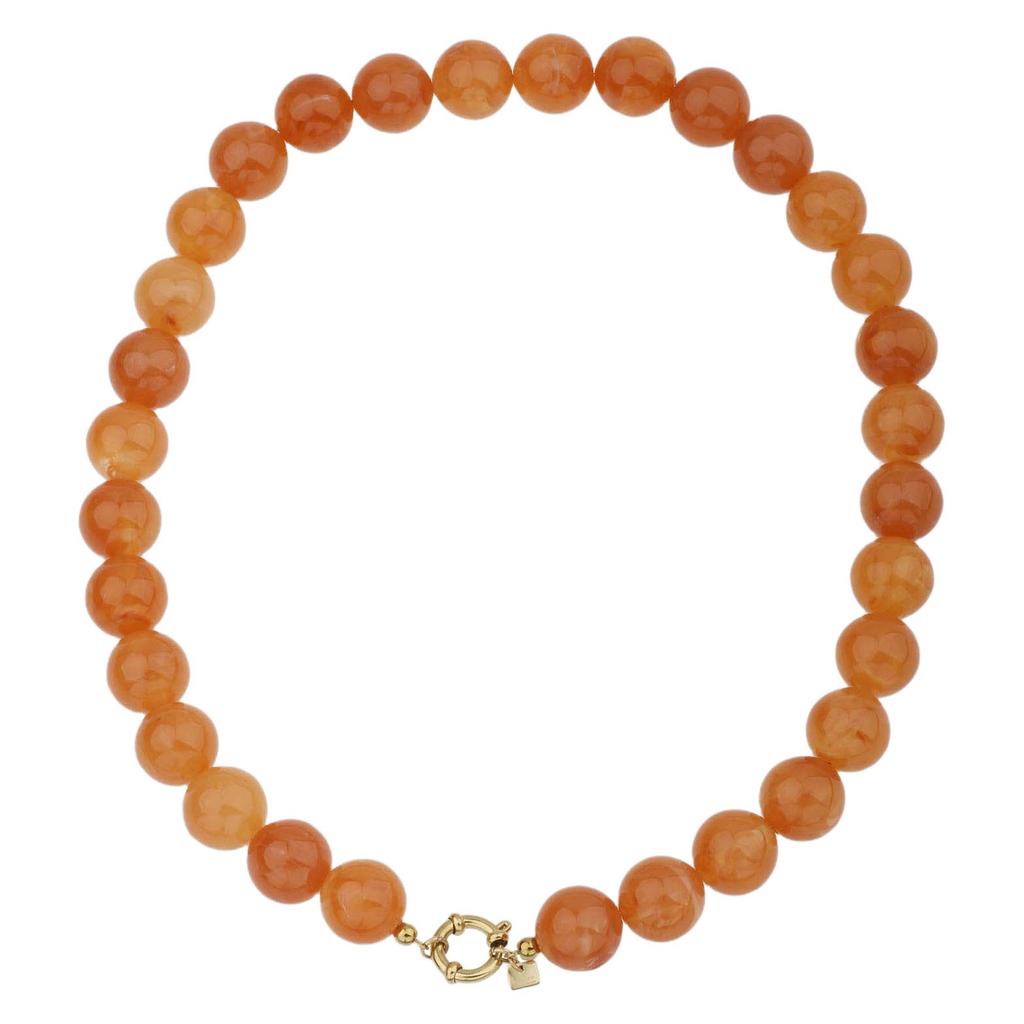 By Jam Gioielli kralenketting oranje