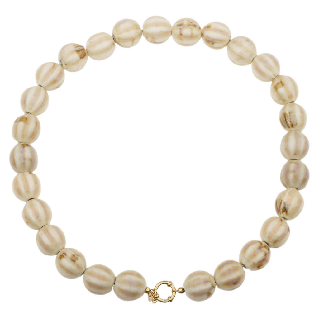 By Jam Gioielli kralenketting beige