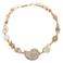 By Jam Gioielli ketting met schelpen goudkleurig