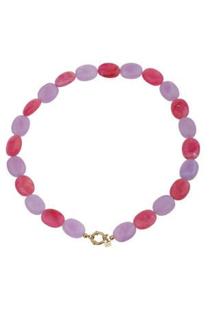kralenketting roze