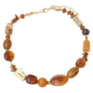 kralenketting bruin
