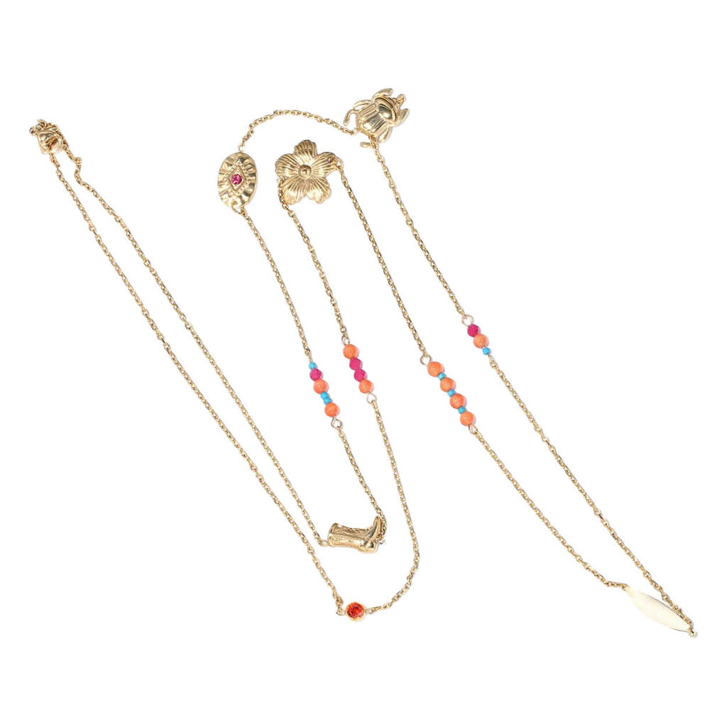 By Jam Gioielli lange ketting goudkleurig