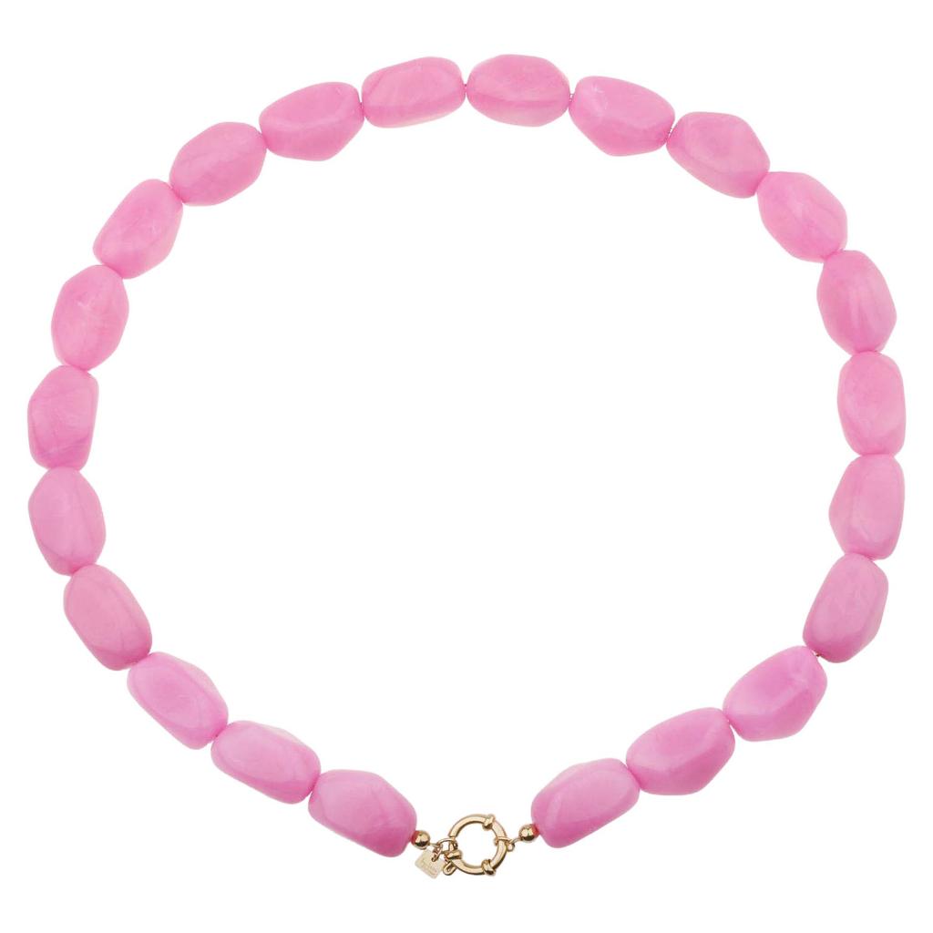 By Jam Gioielli kralenketting roze