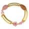 By Jam Gioielli armband goudkleurig/roze