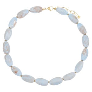 kralenketting lichtblauw