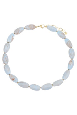 kralenketting lichtblauw
