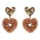 Candy Sweet Jewellery oorbellen goudkleurig