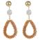 Candy Sweet Jewellery oorbellen goudkleurig