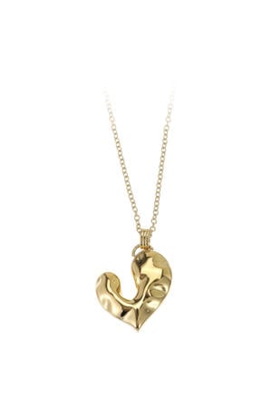 lange ketting goudkleurig