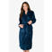 ten Cate fleece badjas - donkerblauw