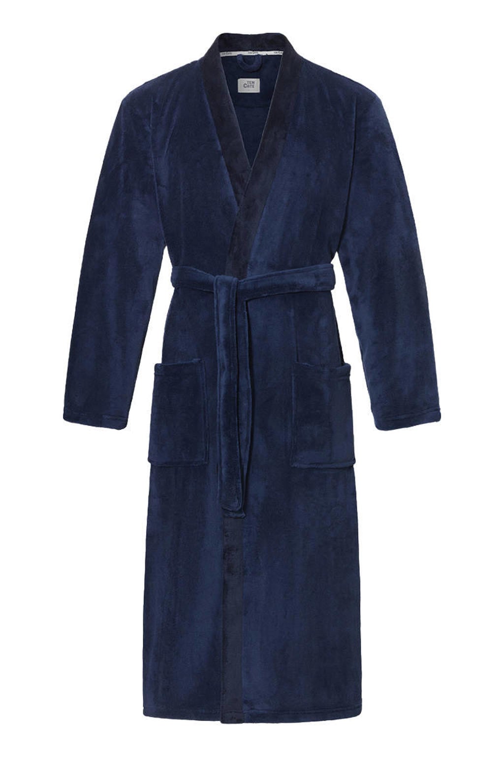 ten Cate fleece badjas - blauw
