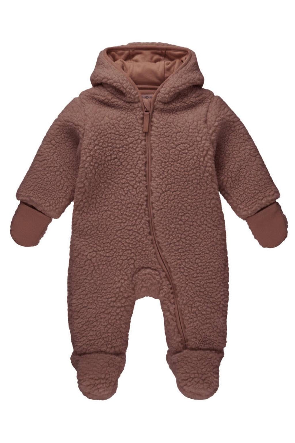 Dirkje winter teddy pak - bruin