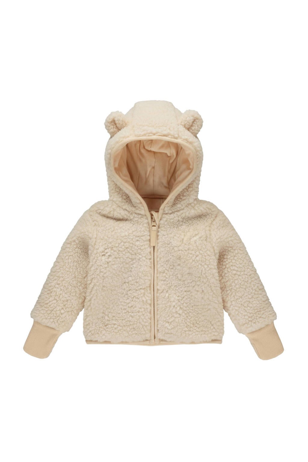 Dirkje teddy jas - beige