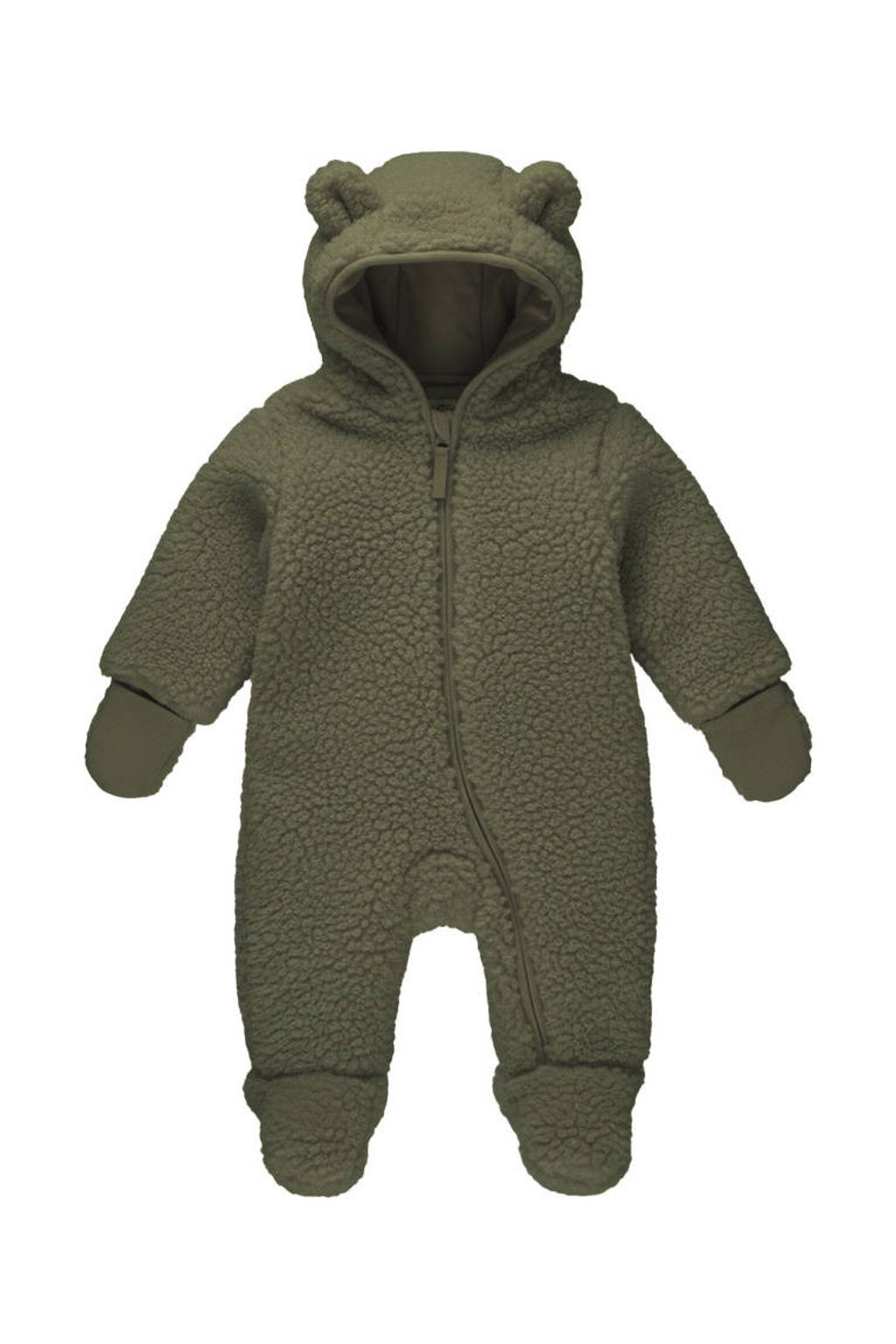 Dirkje winter teddy pak - groen