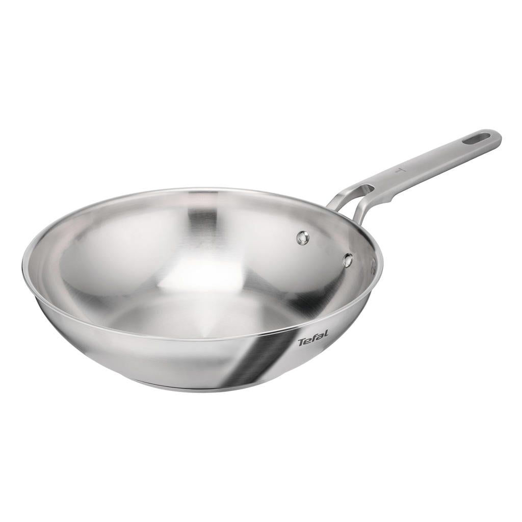 Tefal wokpan Extreme Uncoated Ø 28 cm - rvs