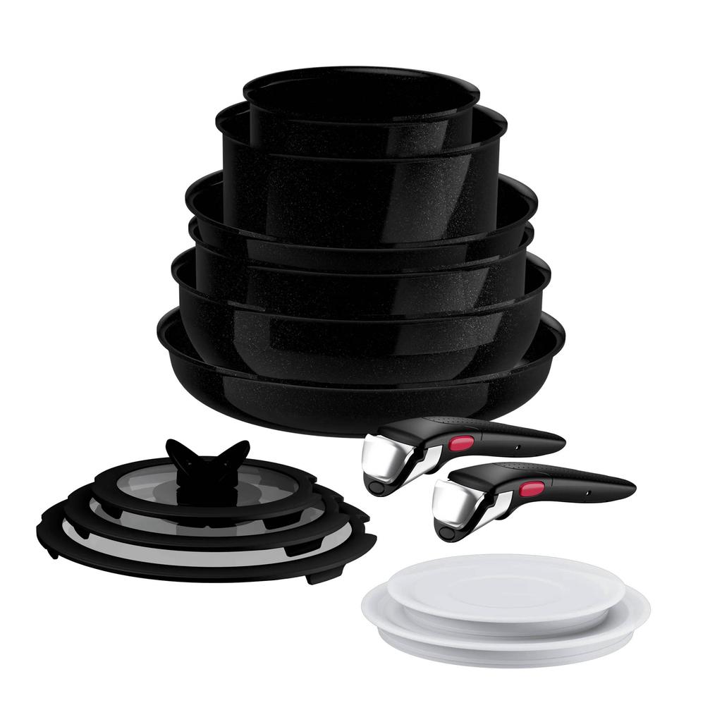 Tefal Ingenio Excellence Ceram pannenset (6-delig)