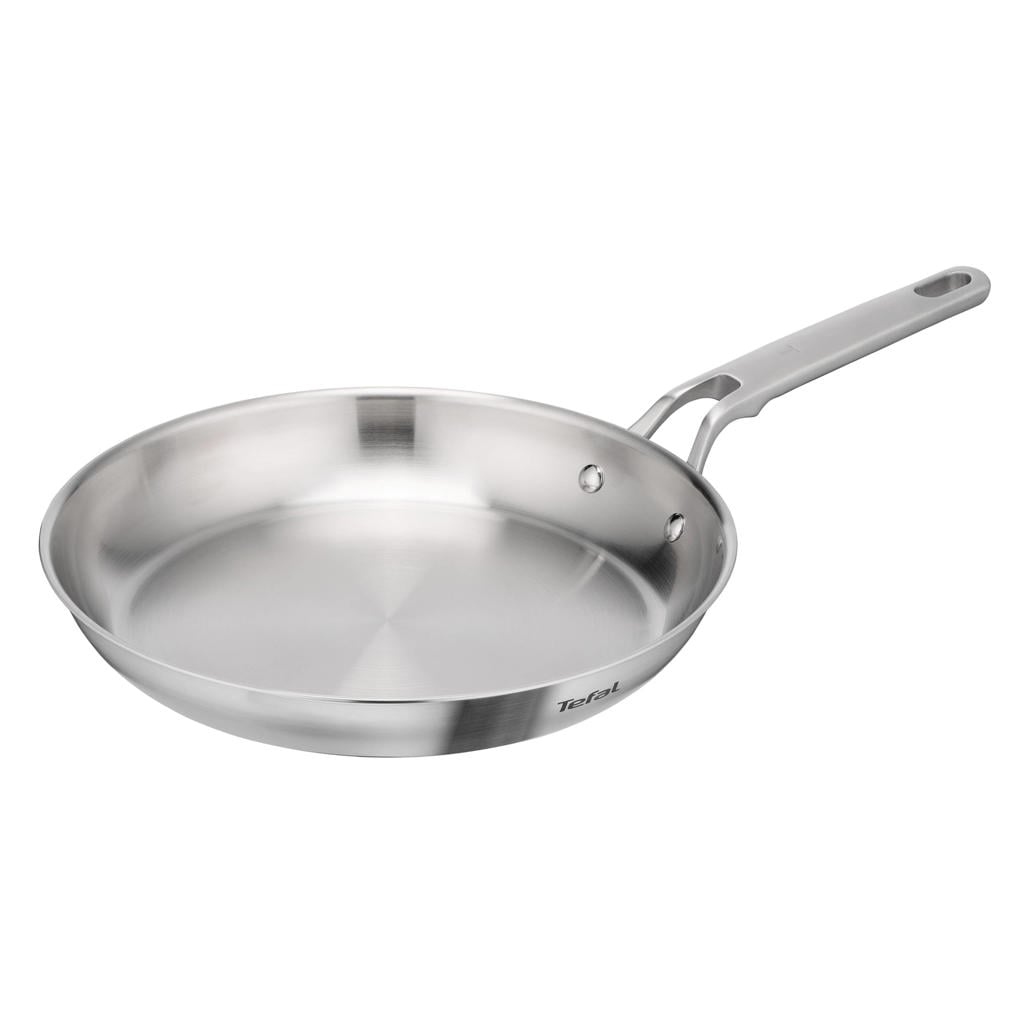 Tefal koekenpan Extreme Uncoated voor 5 personen Ø 28 cm - rvs