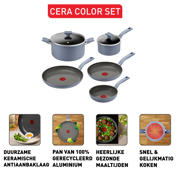 thumbnail: Tefal Cera Color ON pannenset(set van 5)