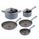 Tefal 5-delige pannenset - blauw (set van 5)