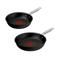 Tefal 2-delige pannenset - zwart