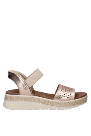 Hands Free Slip-Ins Sun Ray leren sandalen rosé