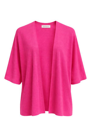 gebreid vest Plus Size - roze