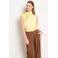 LOLALIZA asymmetrische top geel