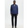 Selected regular linnen overhemd donkerblauw