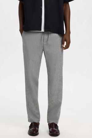 No Man's Land - Linnen Glitter Broek Met Wijde Pijp | Le Marais