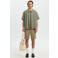 Selected relaxed casual overhemd met linnen groen